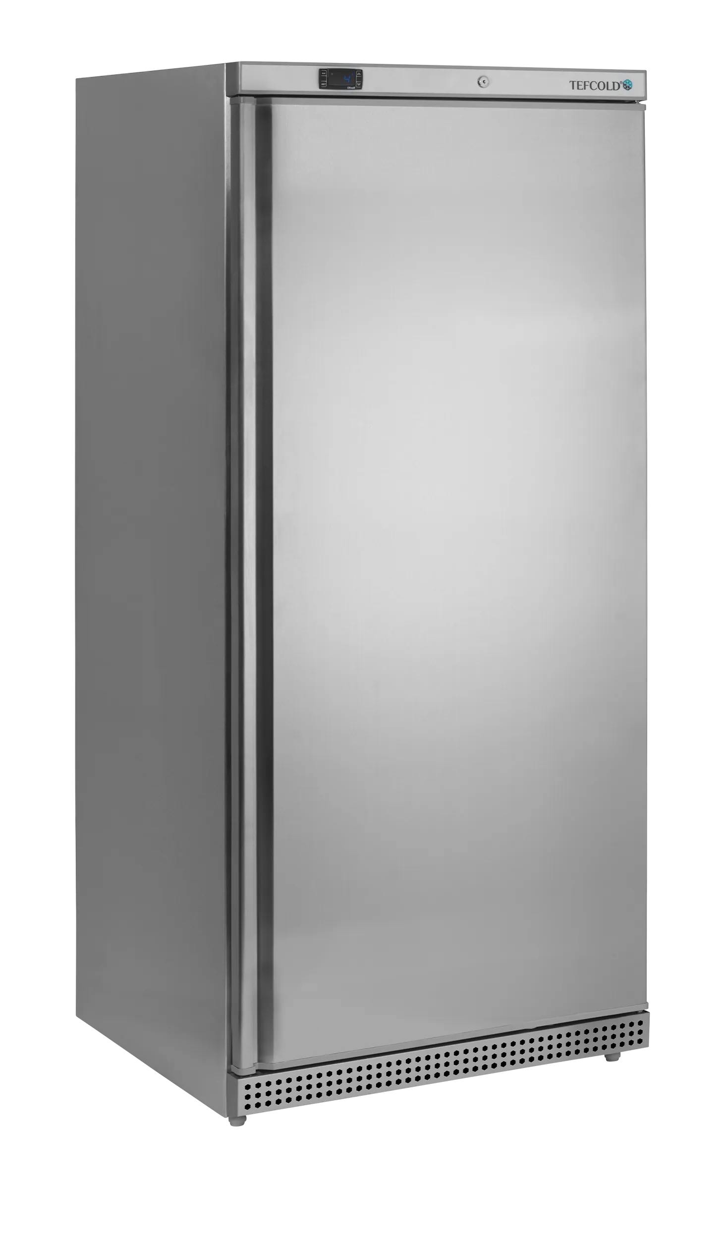 Chladicí skříň plné dveře, nerez opláštění