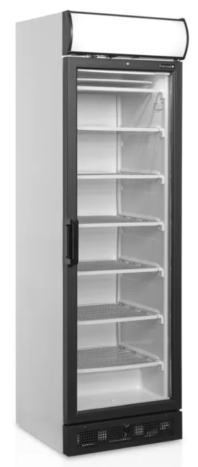 Mrazicí skříň prosklené dveře