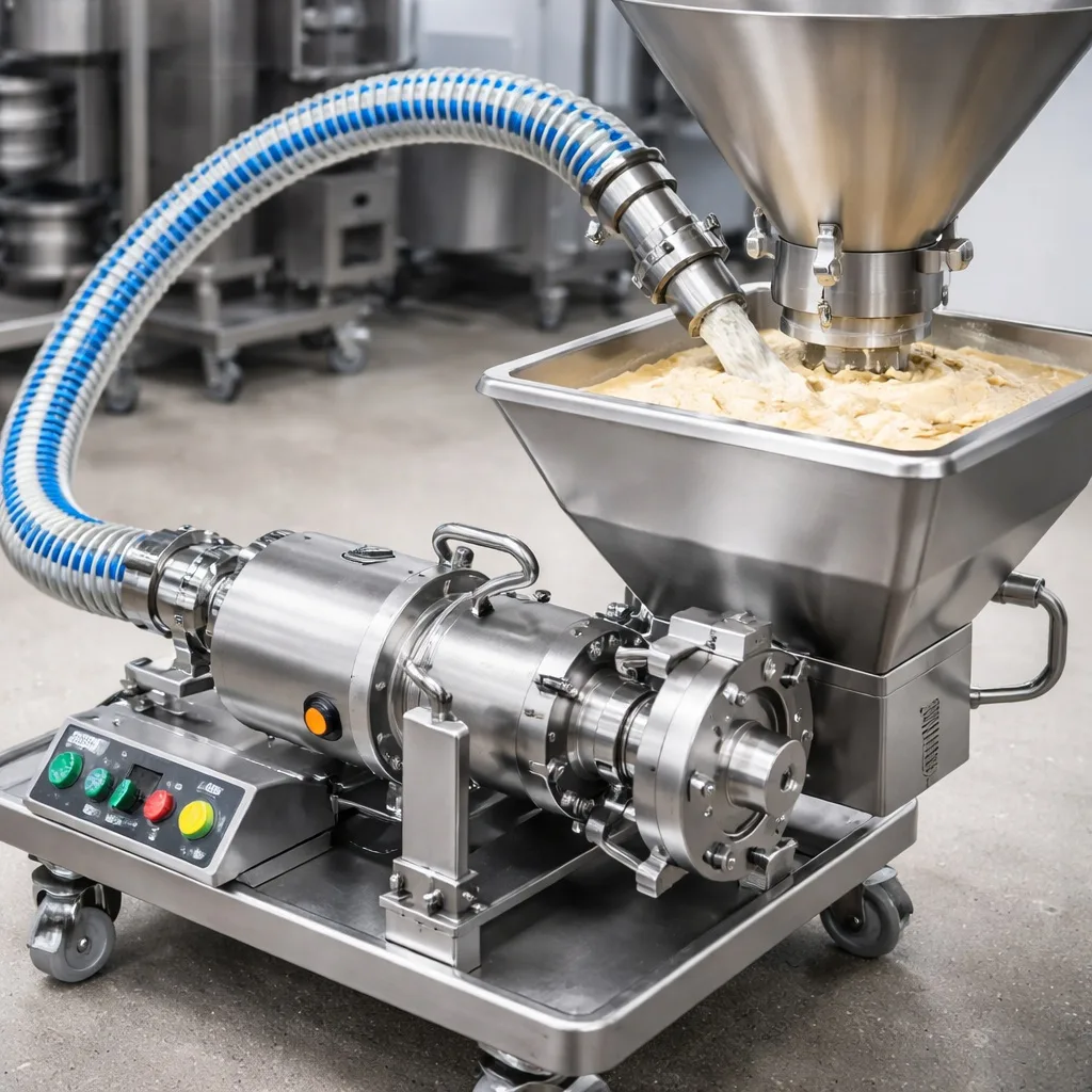 Hnětače, šlehače, sila na suroviny