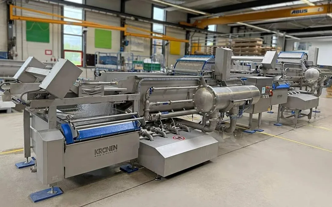 Mytí zeleniny nové generace: jak filtrační systémy KRONEN zvyšují hygienu i kvalitu produkce