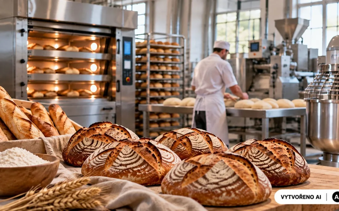 Jak rozjet novou pekárnu? Foodtech pomůže nejen se stroji, ale i se zavedením výroby