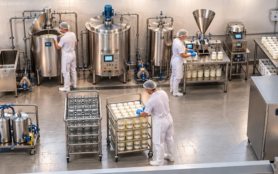 Minimlékárna na 300 litrů mléka denně: jaké technologie potřebujete pro vlastní výrobu?